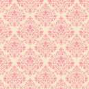 Printed Wafer Paper - Pink Damask